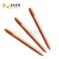 ZKER 15.8mm lightning protection and earthing copperweld type grounding rod